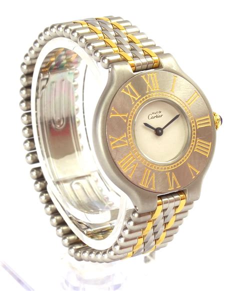 Orologio Must de Cartier Argental al quarzo Ref. 2413 